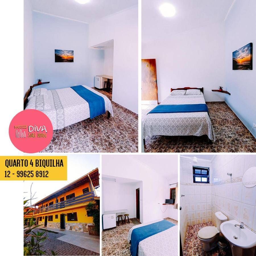 Diva Surf Quartos Ubatuba Exterior foto
